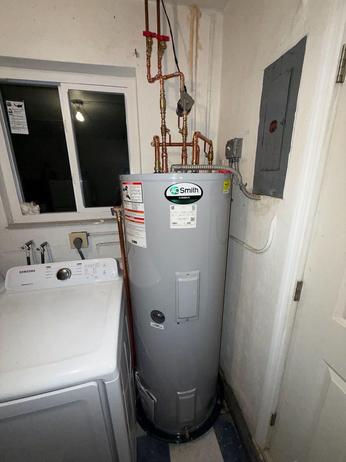 A.O. Smith Cirrex Install — Logic Plumbing project