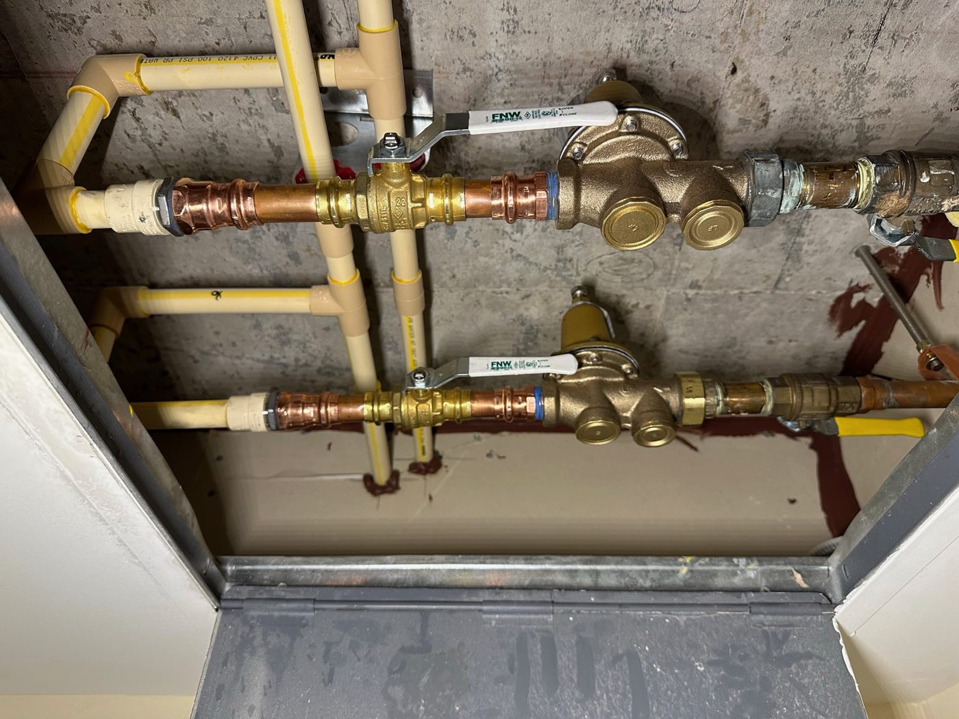 Dual Pressure Stations — Logic Plumbing project